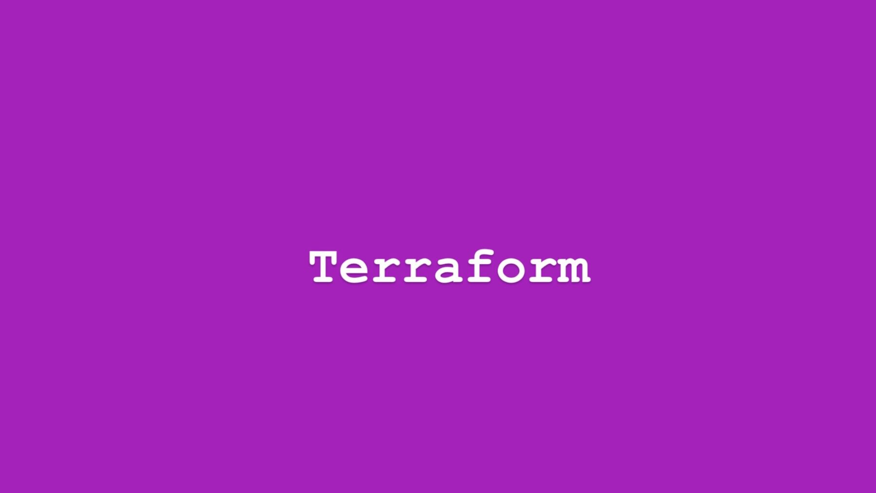 Terraform Image